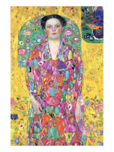 Portrait of Eugenia M Primavesi - Gustav Klimt Paintings